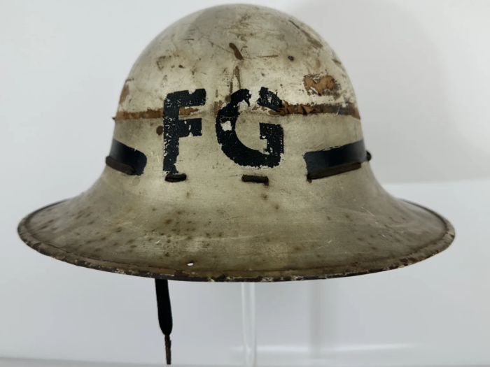 WW2 British Fire Guard Helmet