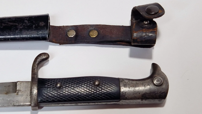 WW1 Imperial German Eagle Head Trench Knife - Image 4