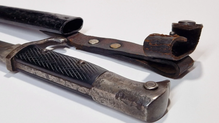WW1 Imperial German Eagle Head Trench Knife - Image 9