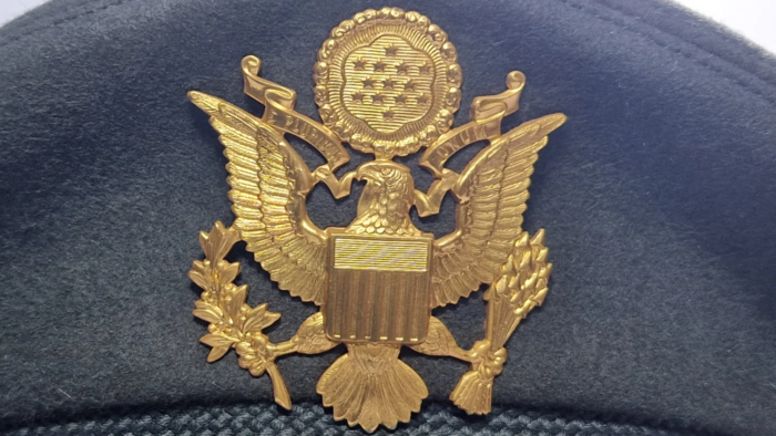 1956 American Officer’s Visor Cap - Image 4