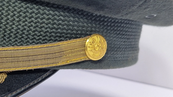 1956 American Officer’s Visor Cap - Image 5