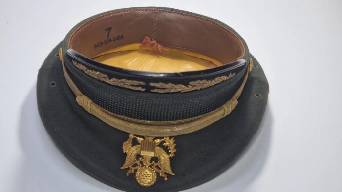 1956 American Officer’s Visor Cap - Image 7