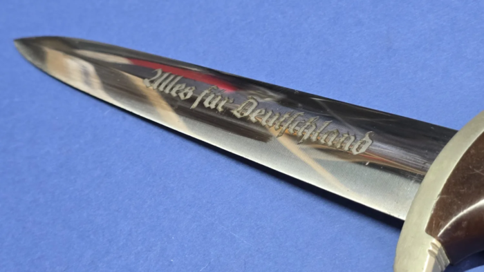 WW2 German M33 SA Dagger (near mint blade) - Image 11