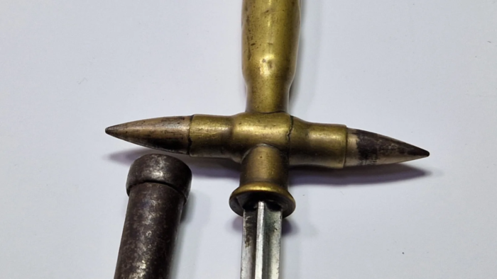 WW1 Trench Art Bayonet - Image 2