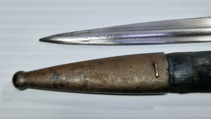WW1 German S/98 Bayonet + Frog - Image 2