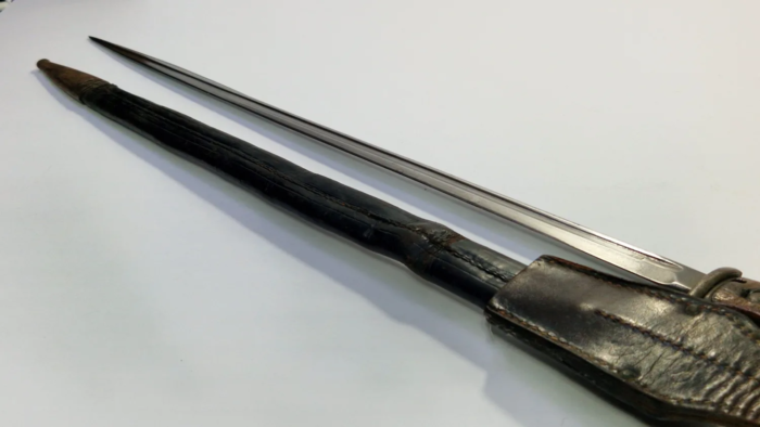 WW1 German S/98 Bayonet + Frog - Image 11