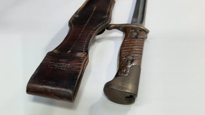 WW1 German S/98 Bayonet + Frog - Image 12
