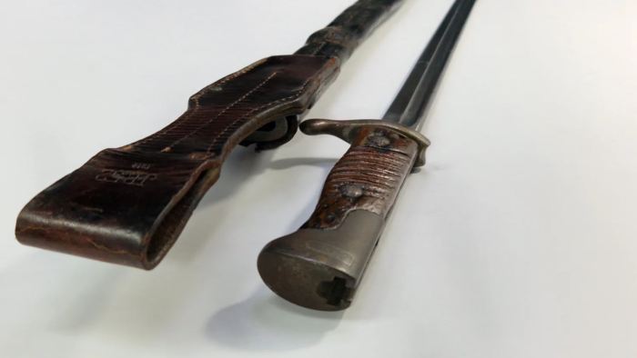WW1 German S/98 Bayonet + Frog - Image 13