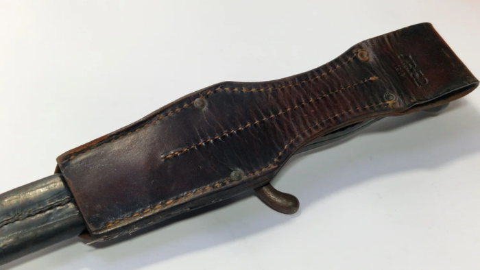 WW1 German S/98 Bayonet + Frog - Image 5