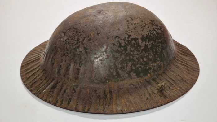 WW2 Homefront Child’s “Tommy” Helmet - Image 4