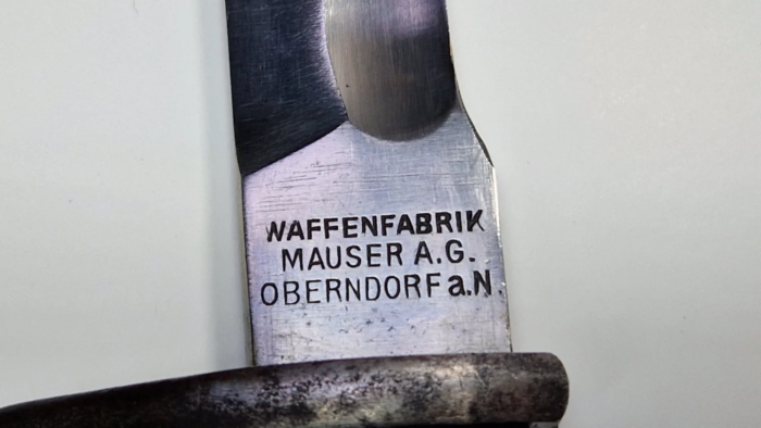 WW1 German 98/05 Bayonet (sawback removed) - Image 6