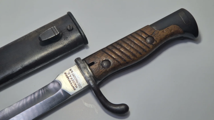 WW1 German 98/05 Bayonet (sawback removed) - Image 9