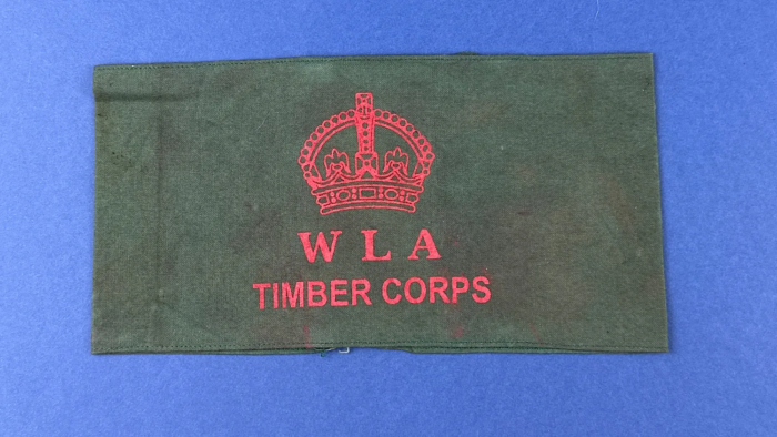 WW2 WLA Timber Corps Arm Band - Image 2