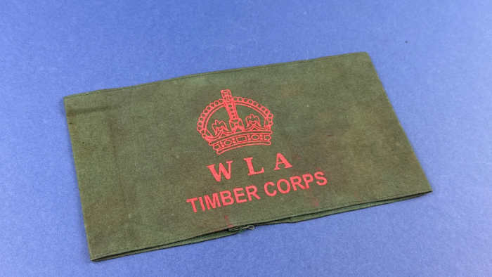 WW2 WLA Timber Corps Arm Band