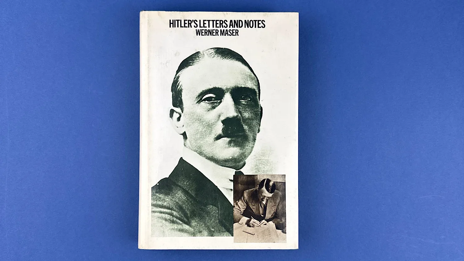 Hitlers Letters And Notes Werner Maser book front cover with Adolf Hitler portrait dust jacket
