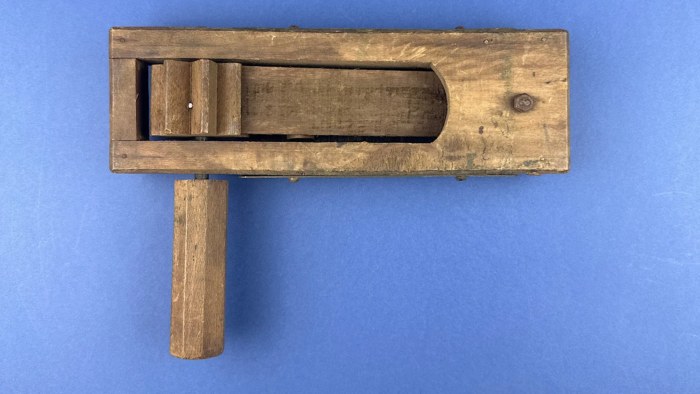 WW2 Gas Rattle with Shroud