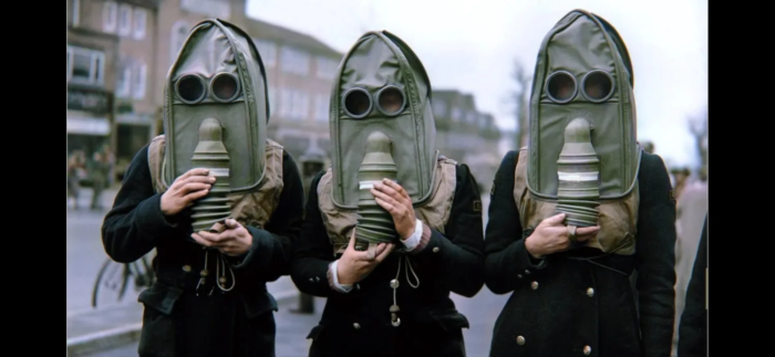 WW2 British Rare Gas Mask (invalid's respirator) - Image 2