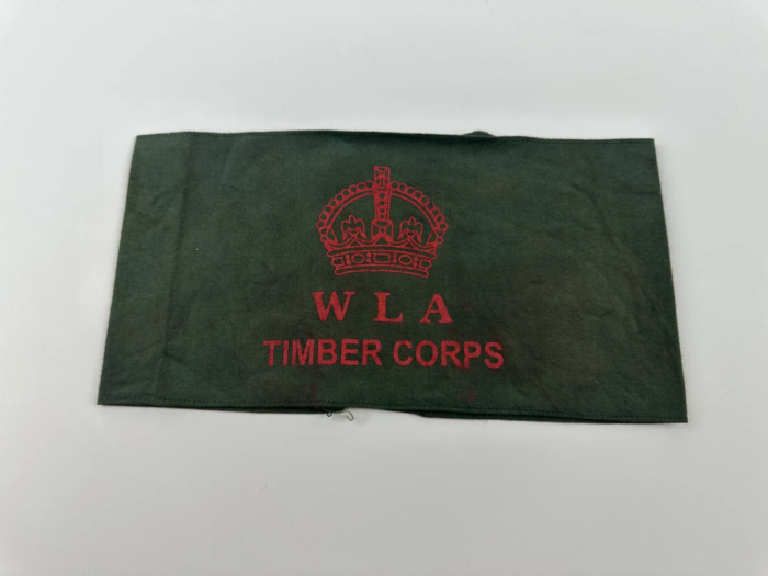 WW2 WLA Timber Corps Arm Band - Image 2