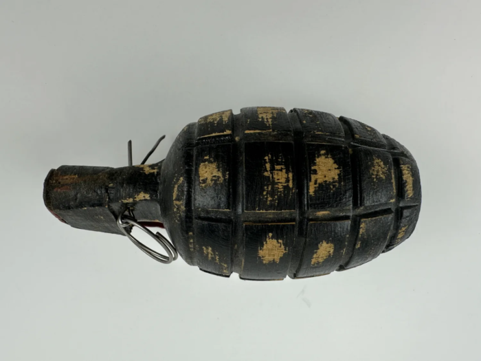 WW2 Wooden Training Grenade - Image 8