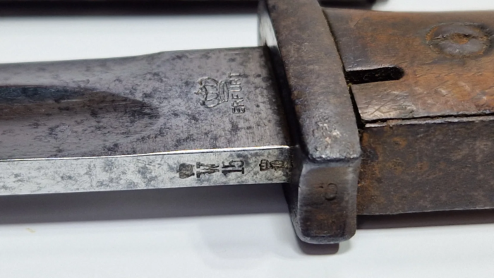 WW1 German S.84/98 Bayonet (unit markings) - Image 3