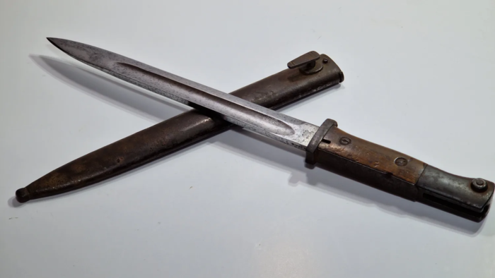 WW1 German S.84/98 Bayonet (unit markings) - Image 4