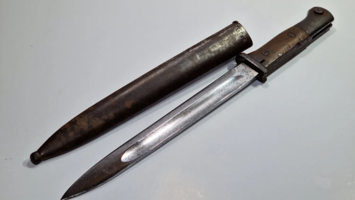 WW1 German S.84/98 Bayonet (unit markings) - Image 7