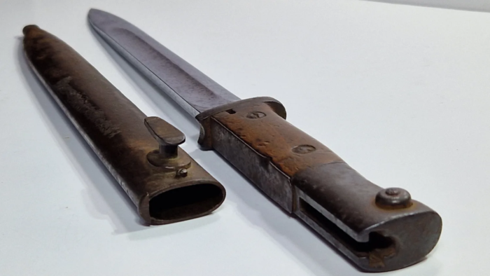 WW1 German S.84/98 Bayonet (unit markings) - Image 9