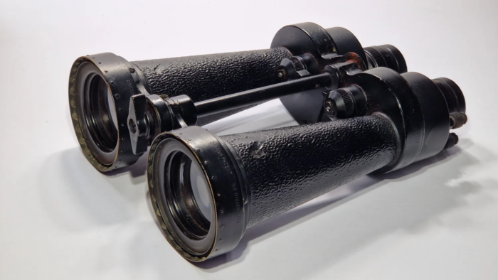 WW2 British Royal Navy CF41 Binoculars (dated 1940) - Image 3