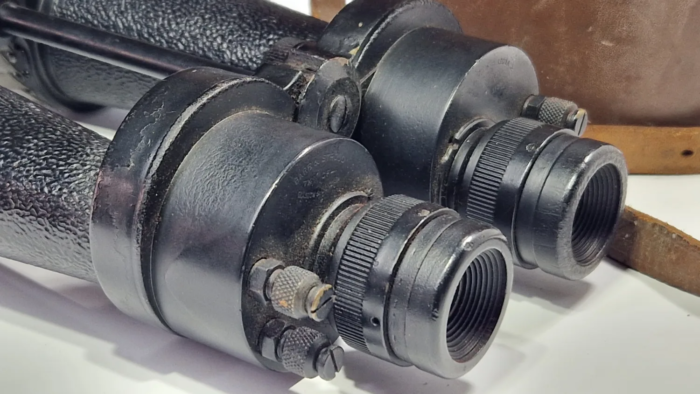 WW2 British Royal Navy CF41 Binoculars (dated 1940) - Image 10