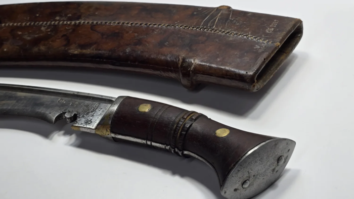 WW1 Period Kukri Knife (1917 dated) - Image 5