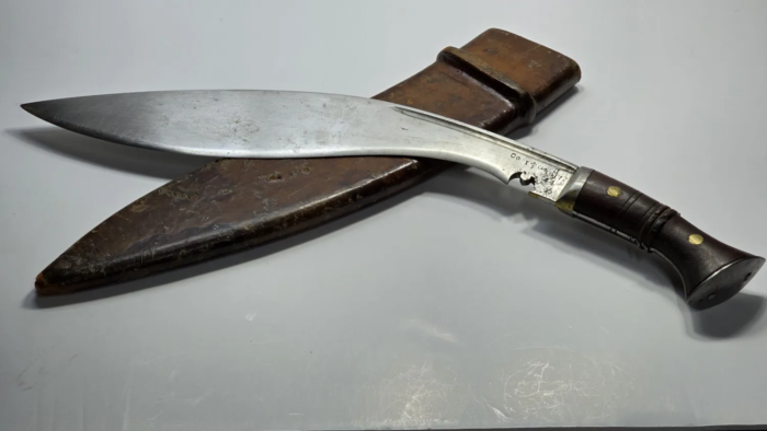 WW1 Period Kukri Knife (1917 dated) - Image 7