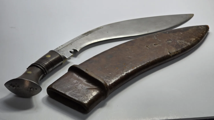 WW1 Period Kukri Knife (1917 dated) - Image 11