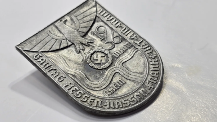 WW2 German Gautag Hessen-Nassau Badge 1936 - Image 2