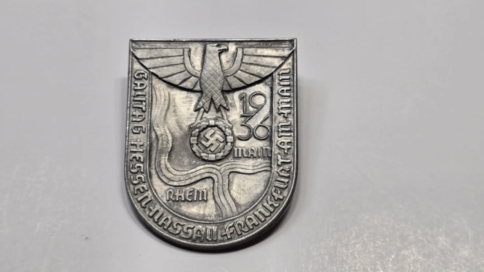 WW2 German Gautag Hessen-Nassau Badge 1936 - Image 3
