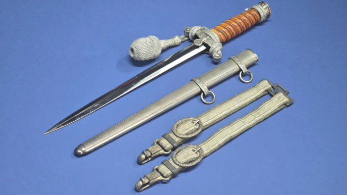 WW2 German Army Officers Dagger (rare speckled grip) - Image 9