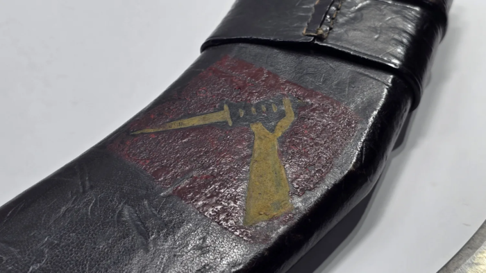 WW2? Kukri Knife (unusual scabbard) - Image 4