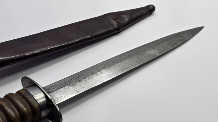 WW1 Dutch Fighting Knife (stormdolk) - Image 7