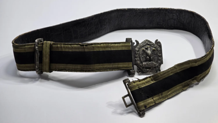 WW2 Italian Fascist Belt & Buckle - Image 4