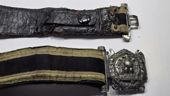 WW2 Italian Fascist Belt & Buckle - Image 10
