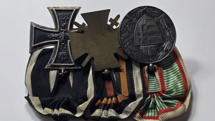 WW1 German Three Bar Medal Set - Image 4