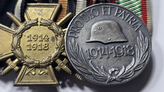 WW1 German Three Bar Medal Set - Image 8