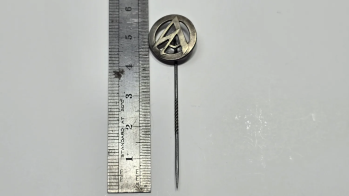 German S.A. Membership Lapel Stick Pin - Image 2