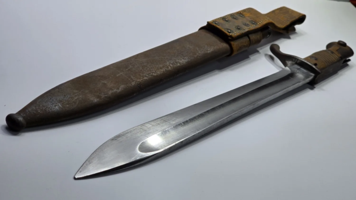 WW1 German 98/05 Bayonet (rare double marker marked) - Image 12