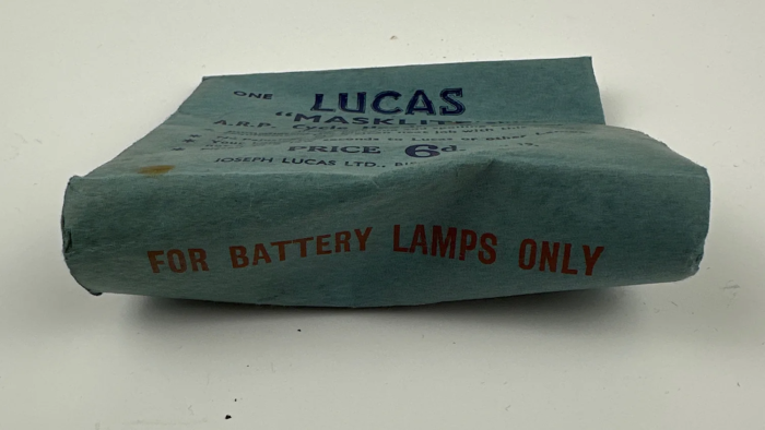 WW2 Lucas ARP Cycle Headlamp Shield - Image 3