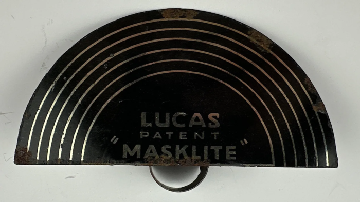 WW2 Lucas ARP Cycle Headlamp Shield - Image 6