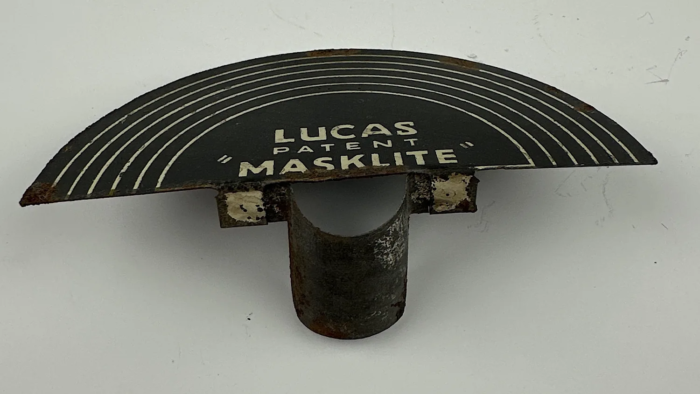 WW2 Lucas ARP Cycle Headlamp Shield - Image 9