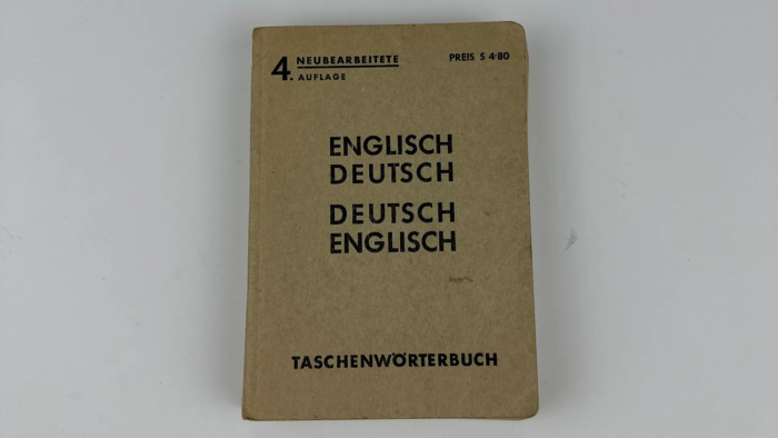 English/ Deutsch Translation Book