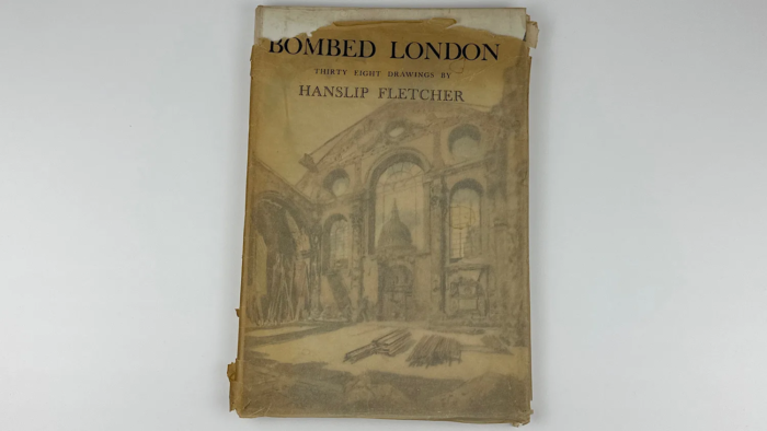 Bombed London Book