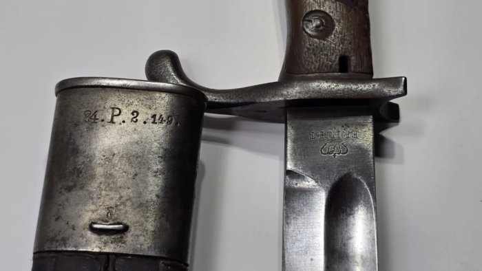 WW1 Early 98/05 German Bayonet (unit marked) - Image 5