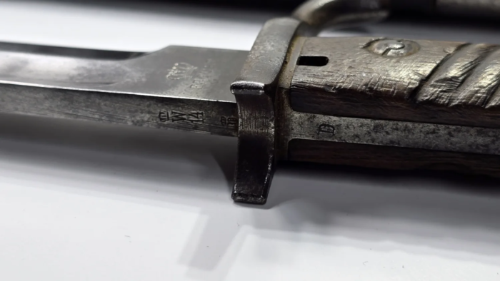 WW1 Early 98/05 German Bayonet (unit marked) - Image 7